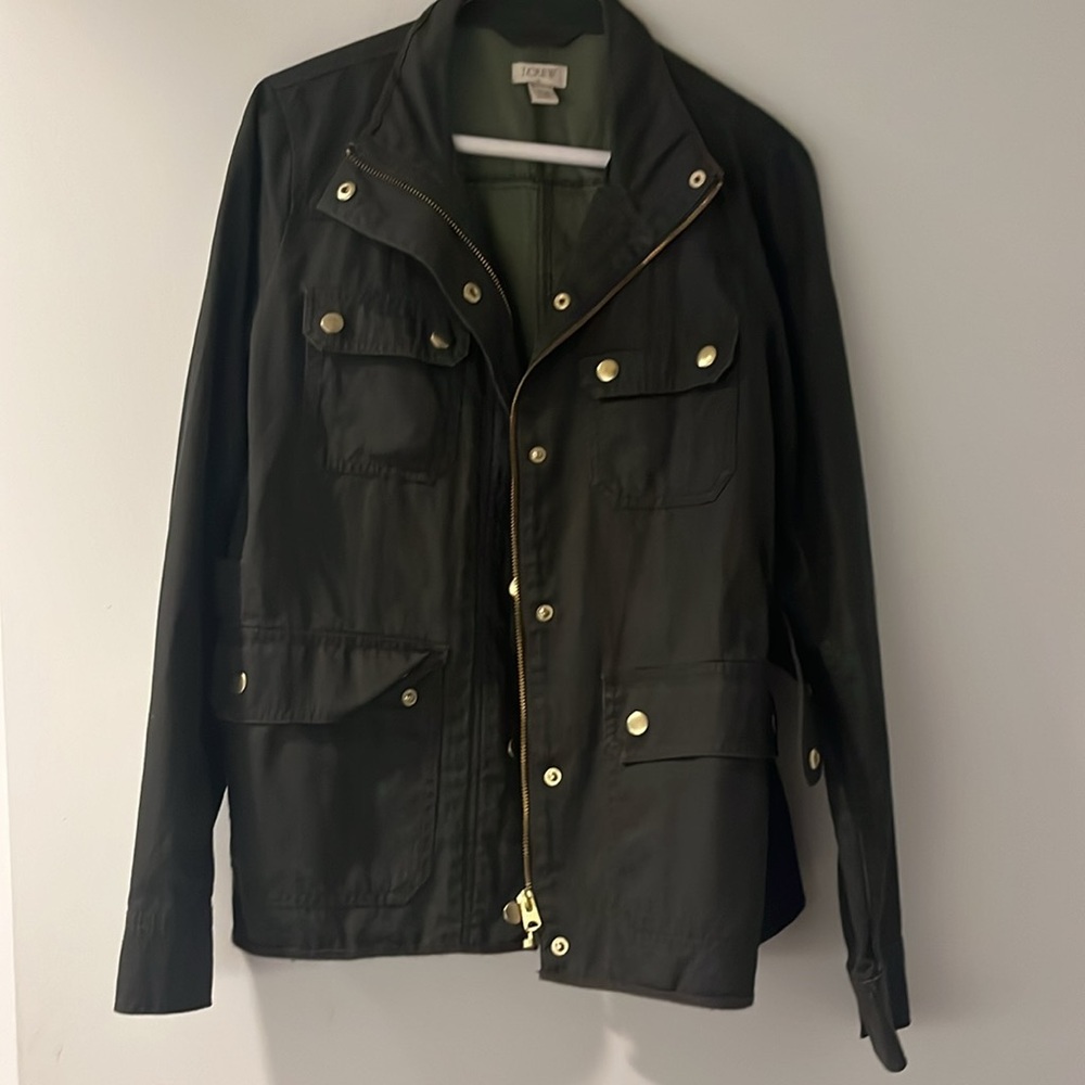 Green Jcrew Jacket - image 3